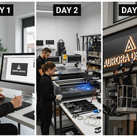 Профессиональное изготовление вывески за 3 дня